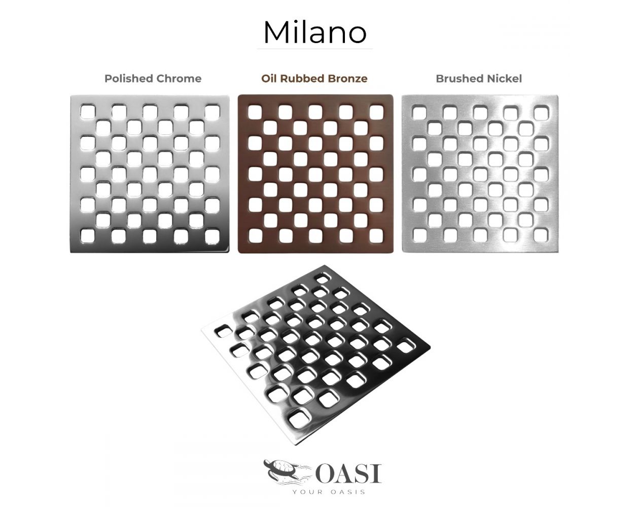 Square Shower Drain Grate