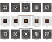 Square Shower Drain Grate