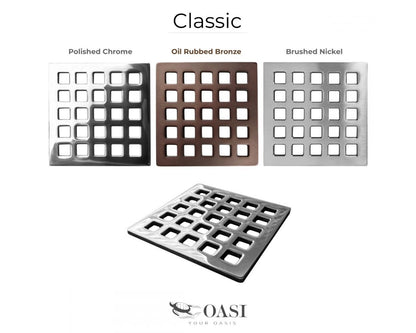 Square Shower Drain Kit