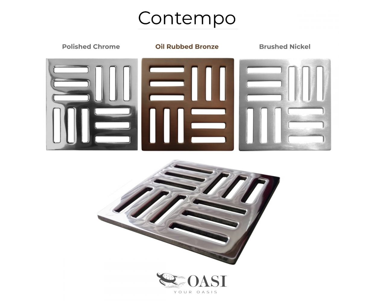 Square Shower Drain Kit