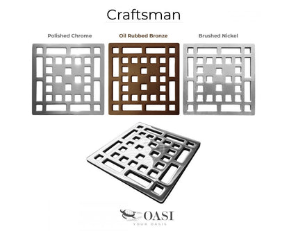 Square Shower Drain Kit