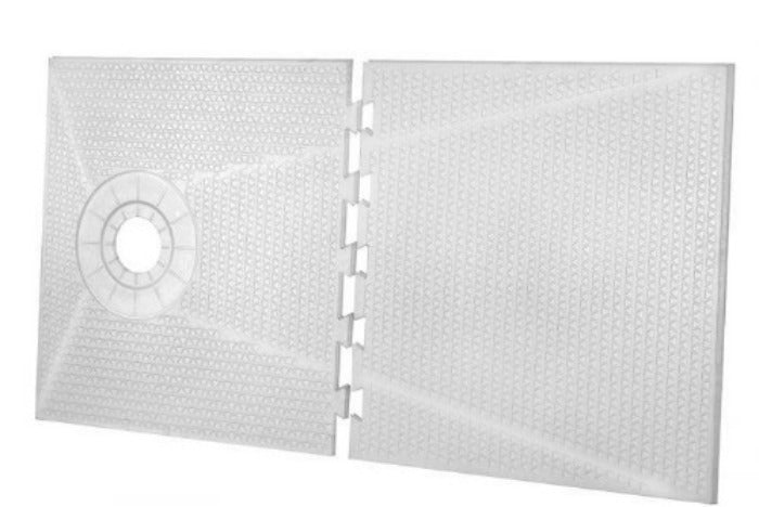Standard Shower Pan Tray for Square Drains