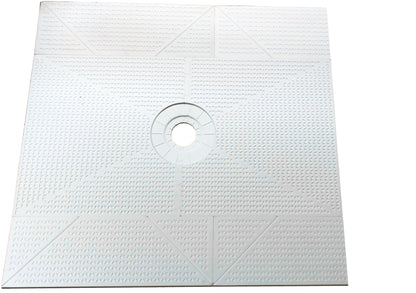 56" X 60" Standard Shower Tray Kit With Square Drain