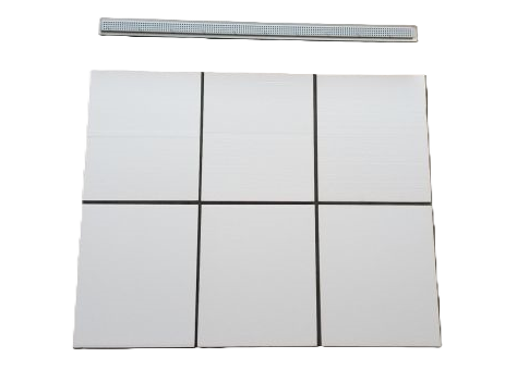 Standard Shower Pan Trays for Linear Drains