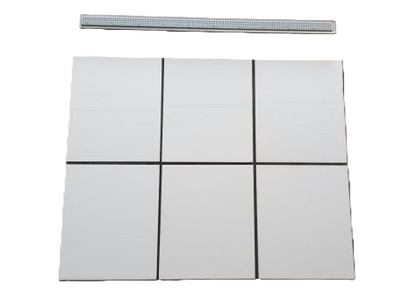 Standard Shower Pan Trays for Linear Drains