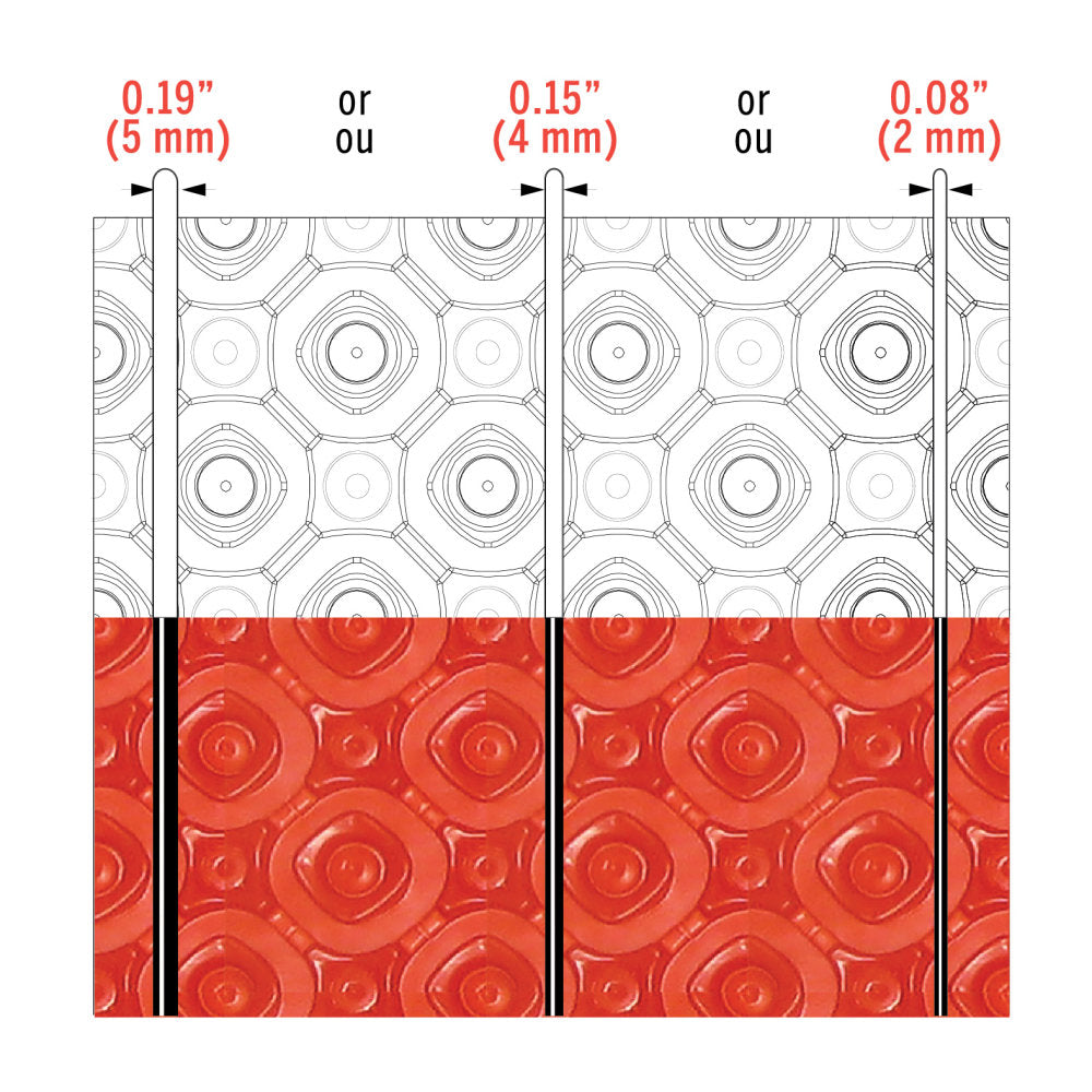 Prova Heat Uncoupling Mat (Heat Wire Ready)