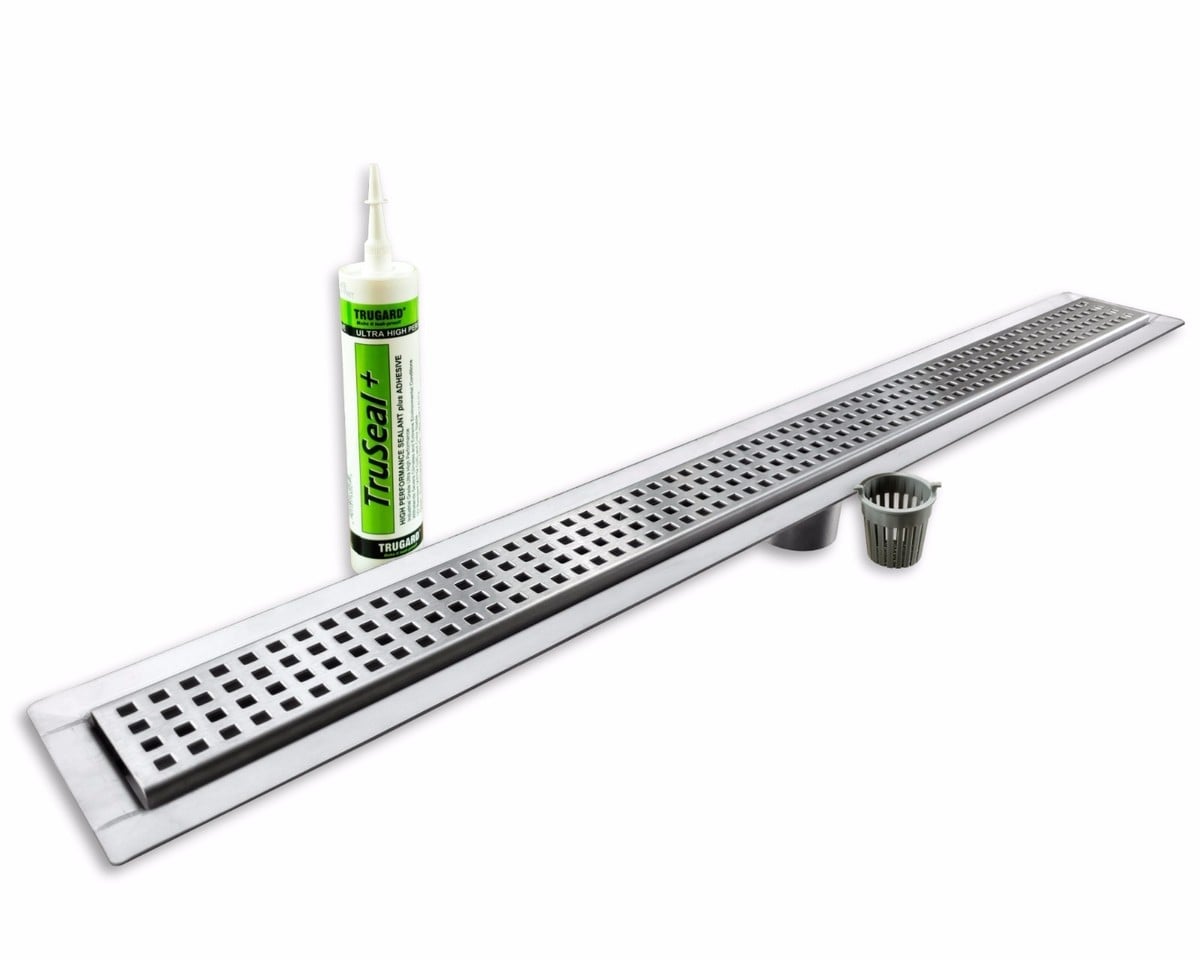 110sqft Standard Shower Kit - Linear Drain
